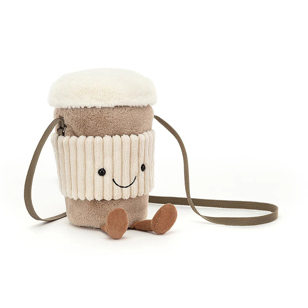Amuseables Perkle Coffee Shoulder Bag