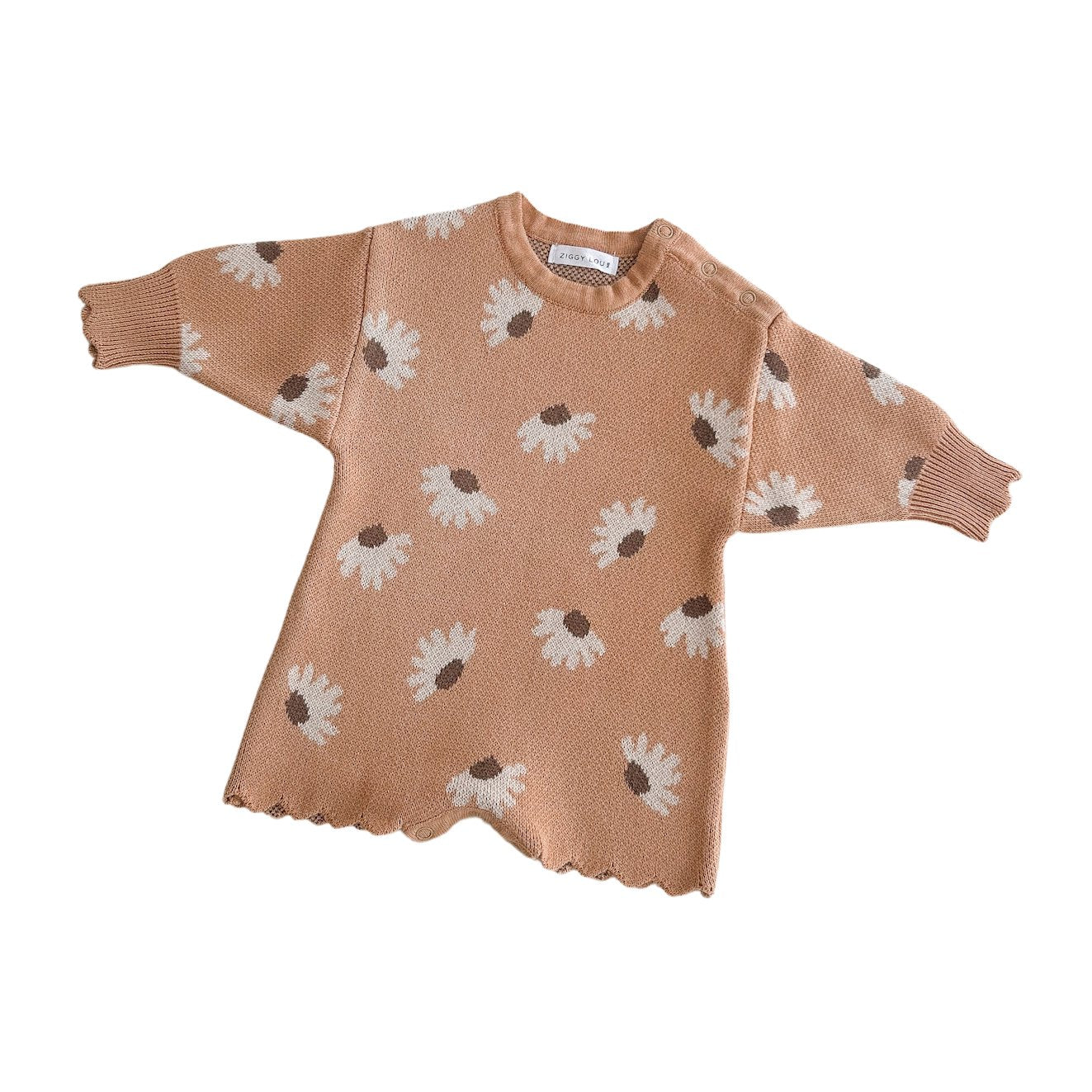 Long Sleeve Playsuit - Hazel