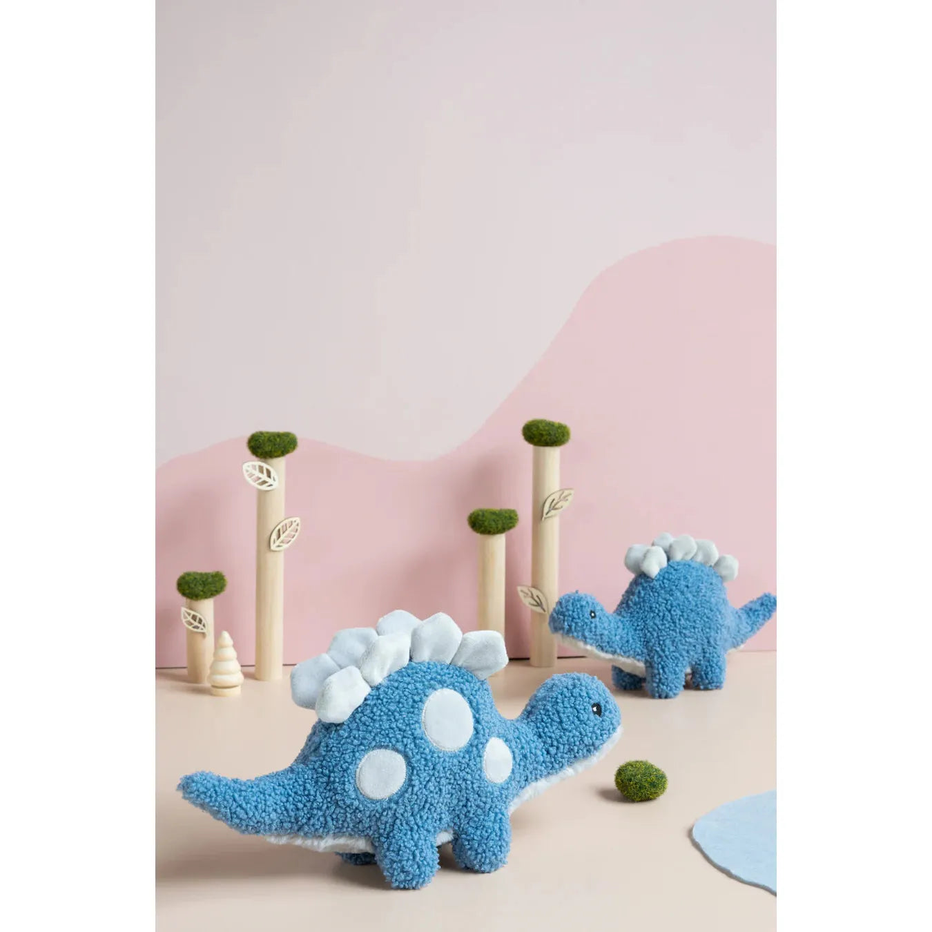 Baby Stu the Stegosaurus - Blue