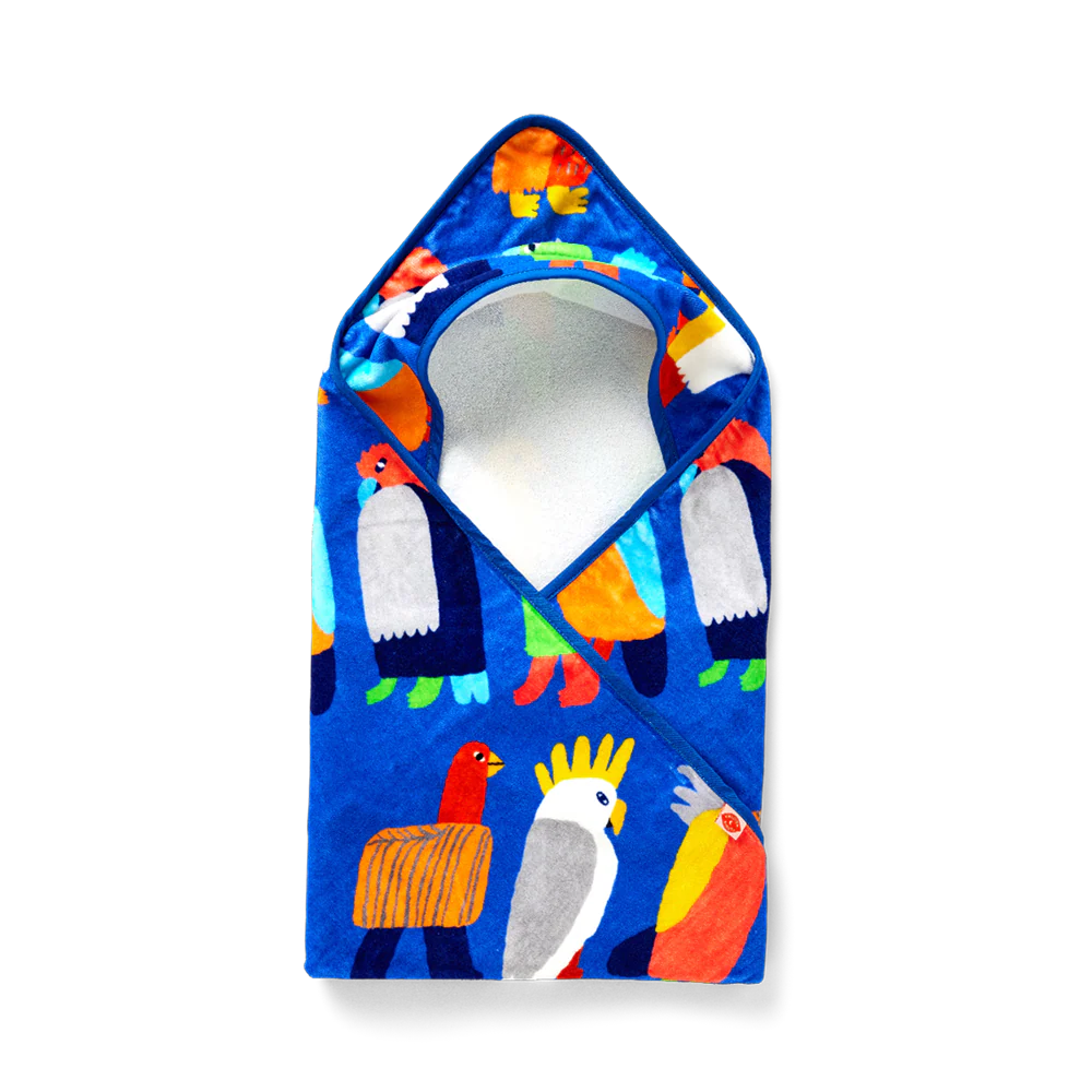 Baby Hooded Towel Flamin Galahs