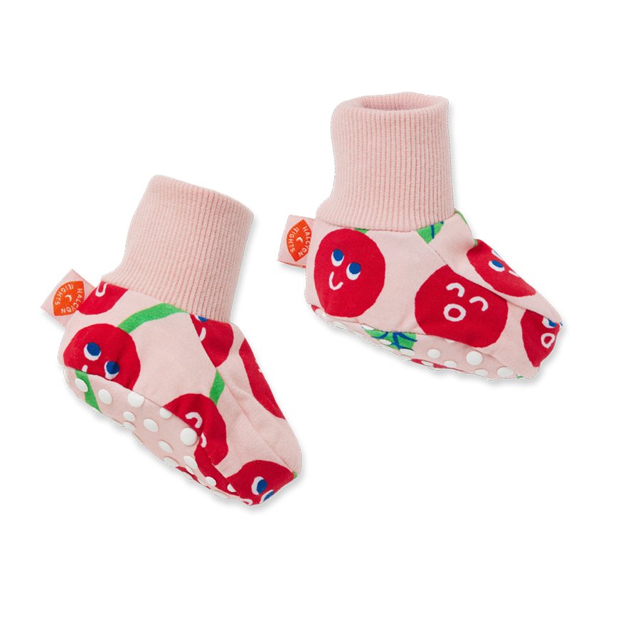 Cheeky Cherry Baby Booties