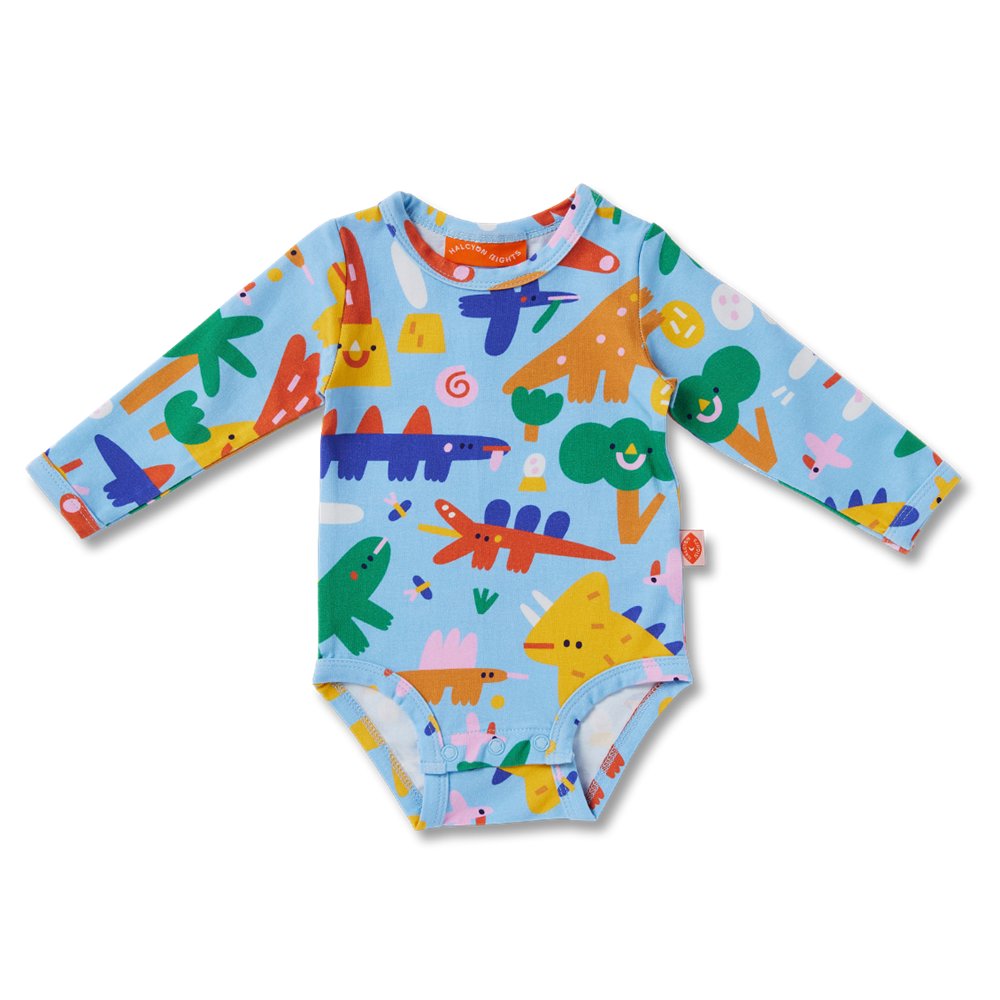 Dino Days Long Sleeve Bodysuit