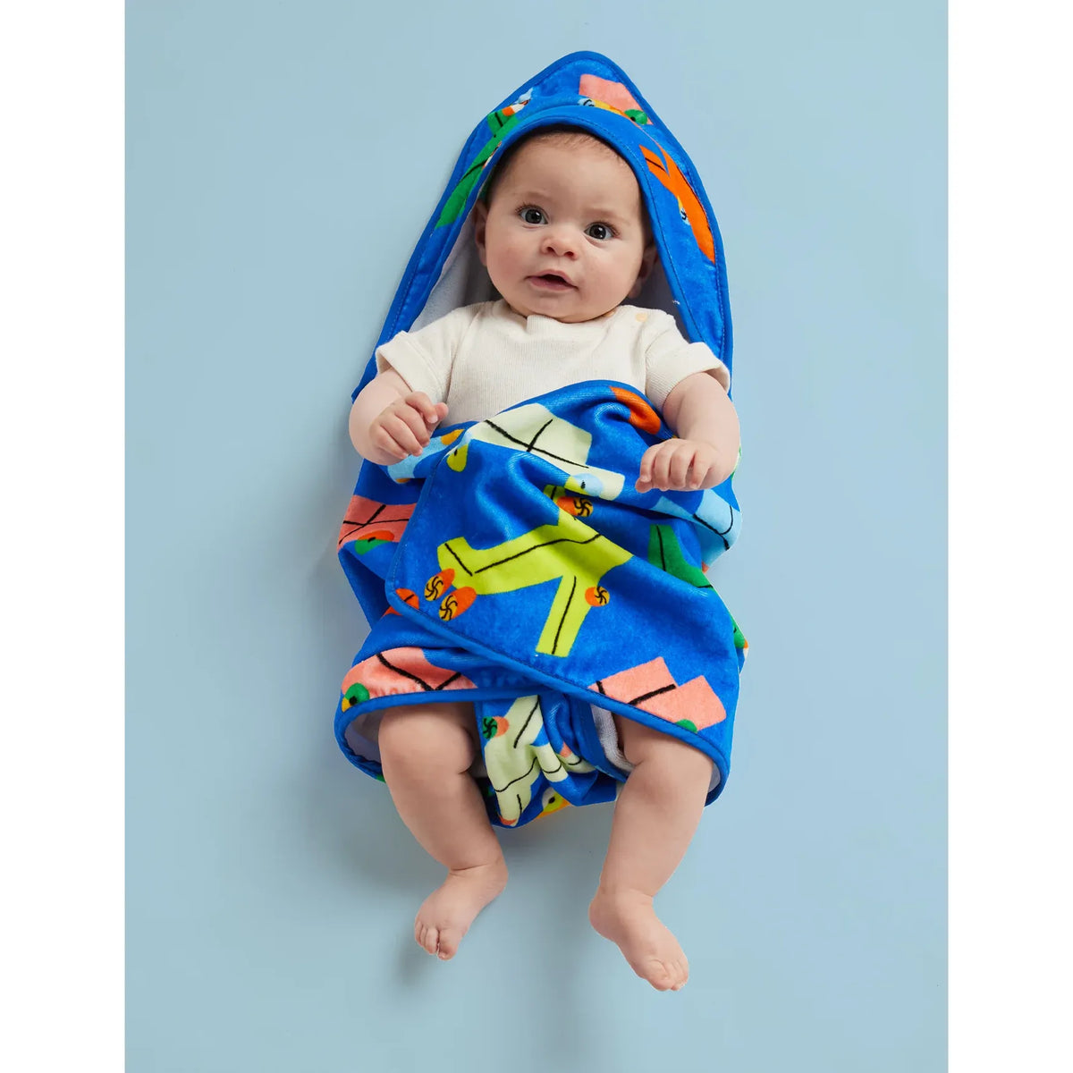 Baby Hooded Towel - Beep Beep