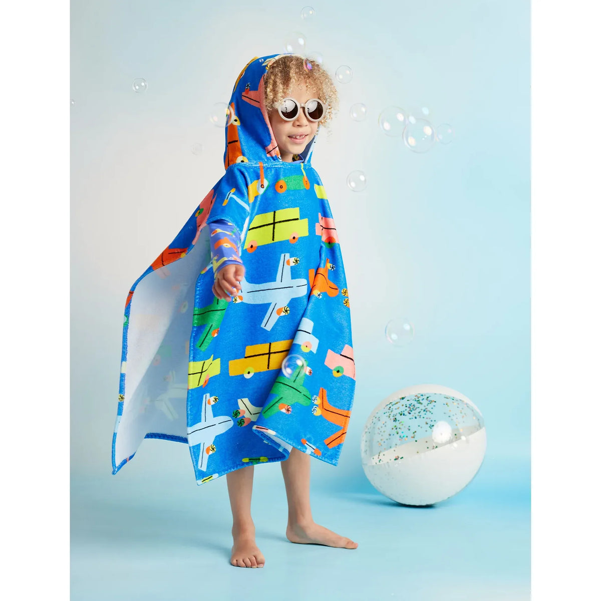 Poncho Towel - Beep Beep