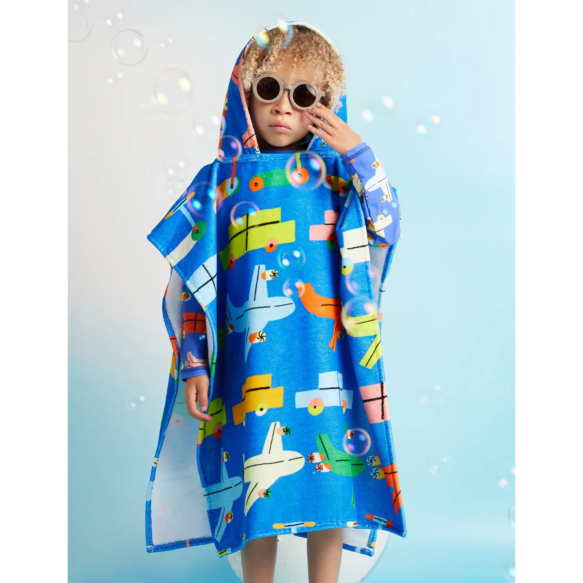 Poncho Towel - Beep Beep