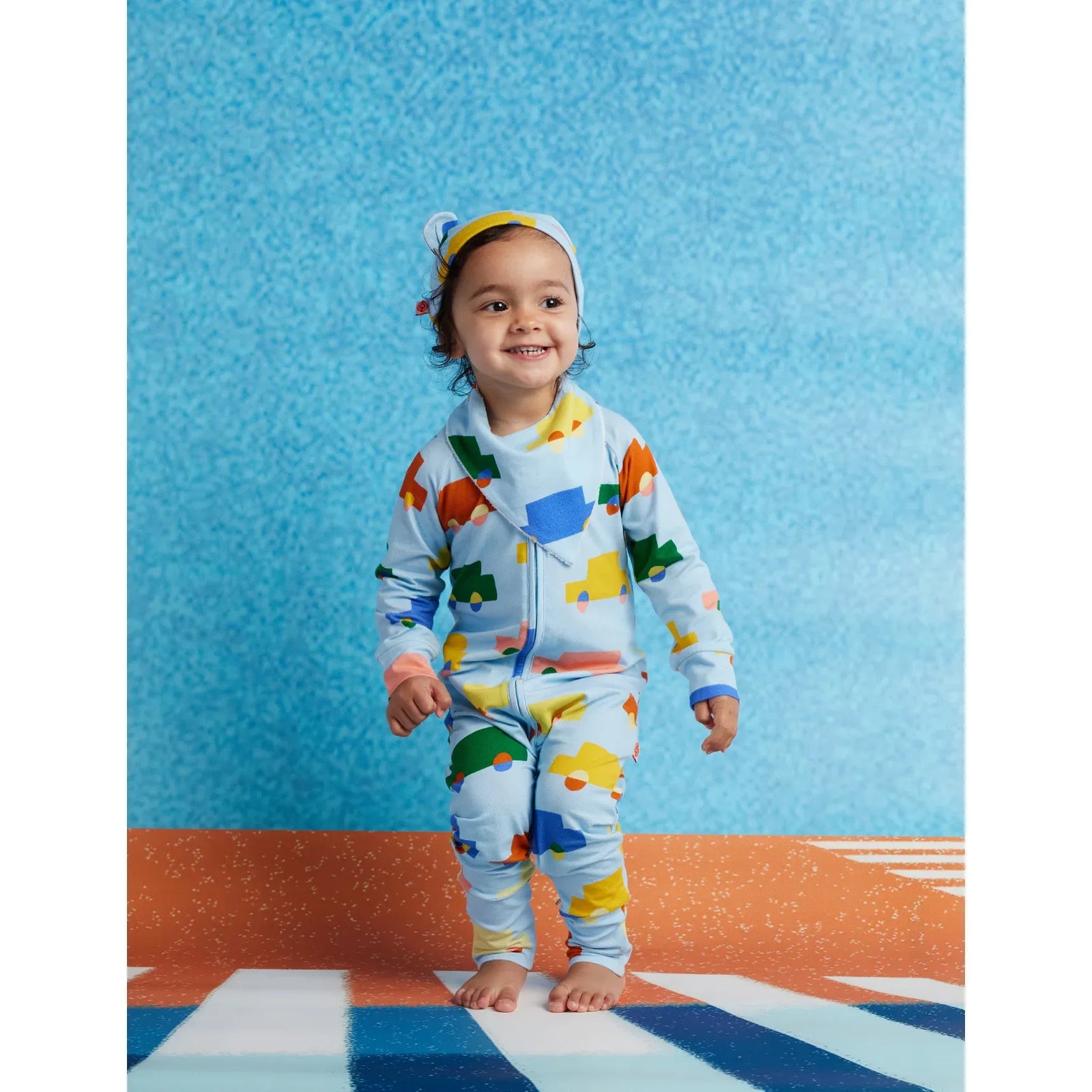 Long Sleeve Romper - Beep Beep
