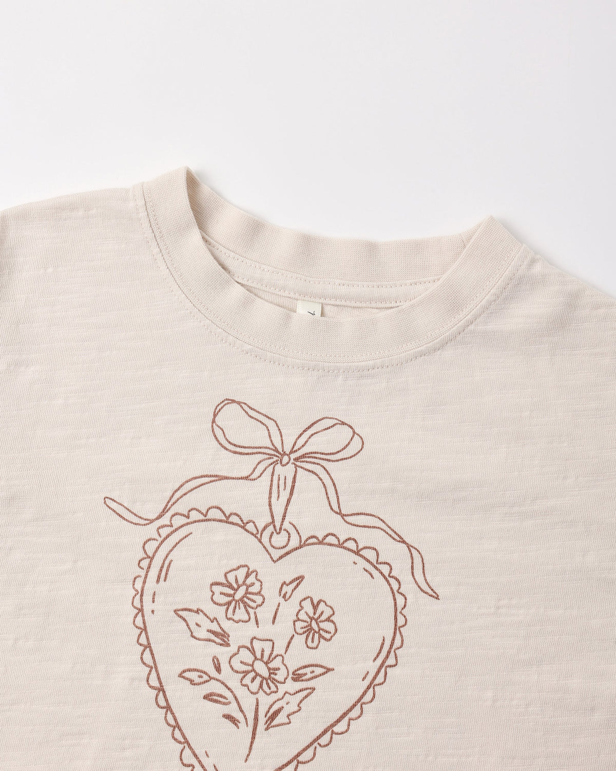 Boxy Tee Heart Locket