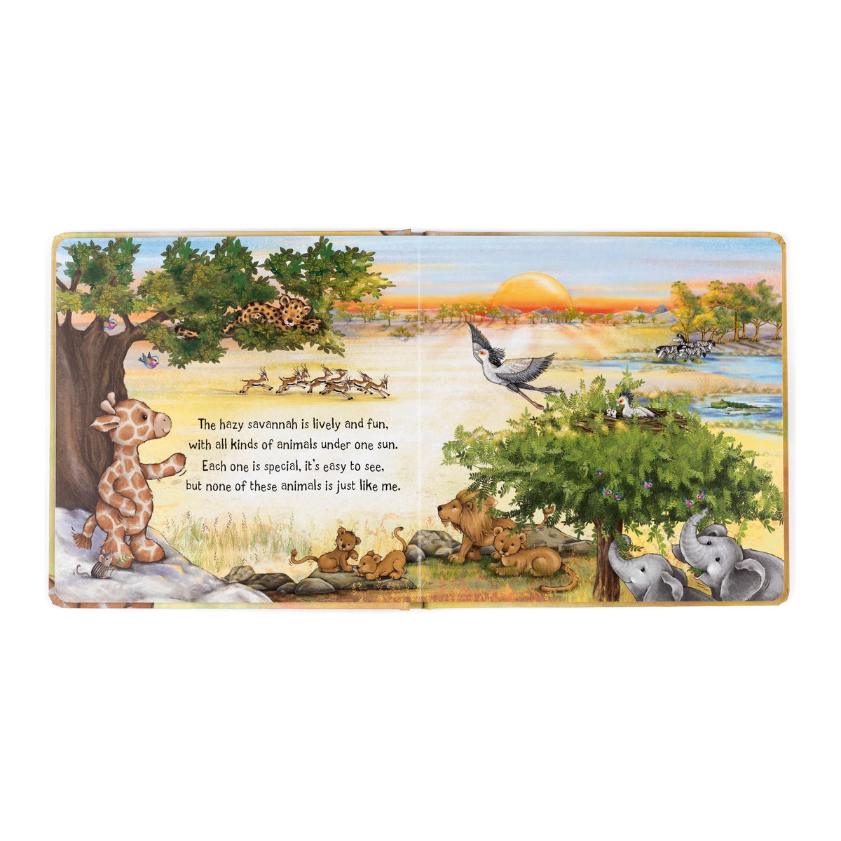 Jellycat Just Like Me Book