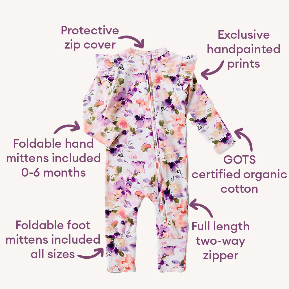 Blushing Beauty Organic Snugglesuit