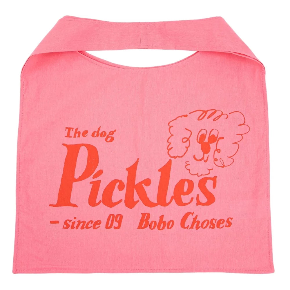 Pickles The Dog Tote Bag - Pink