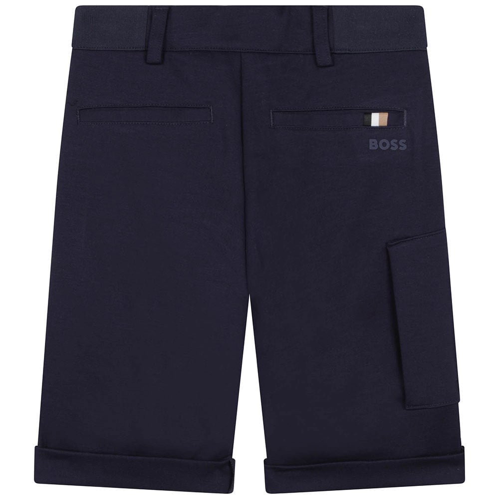 Casual Bermuda Shorts - Navy