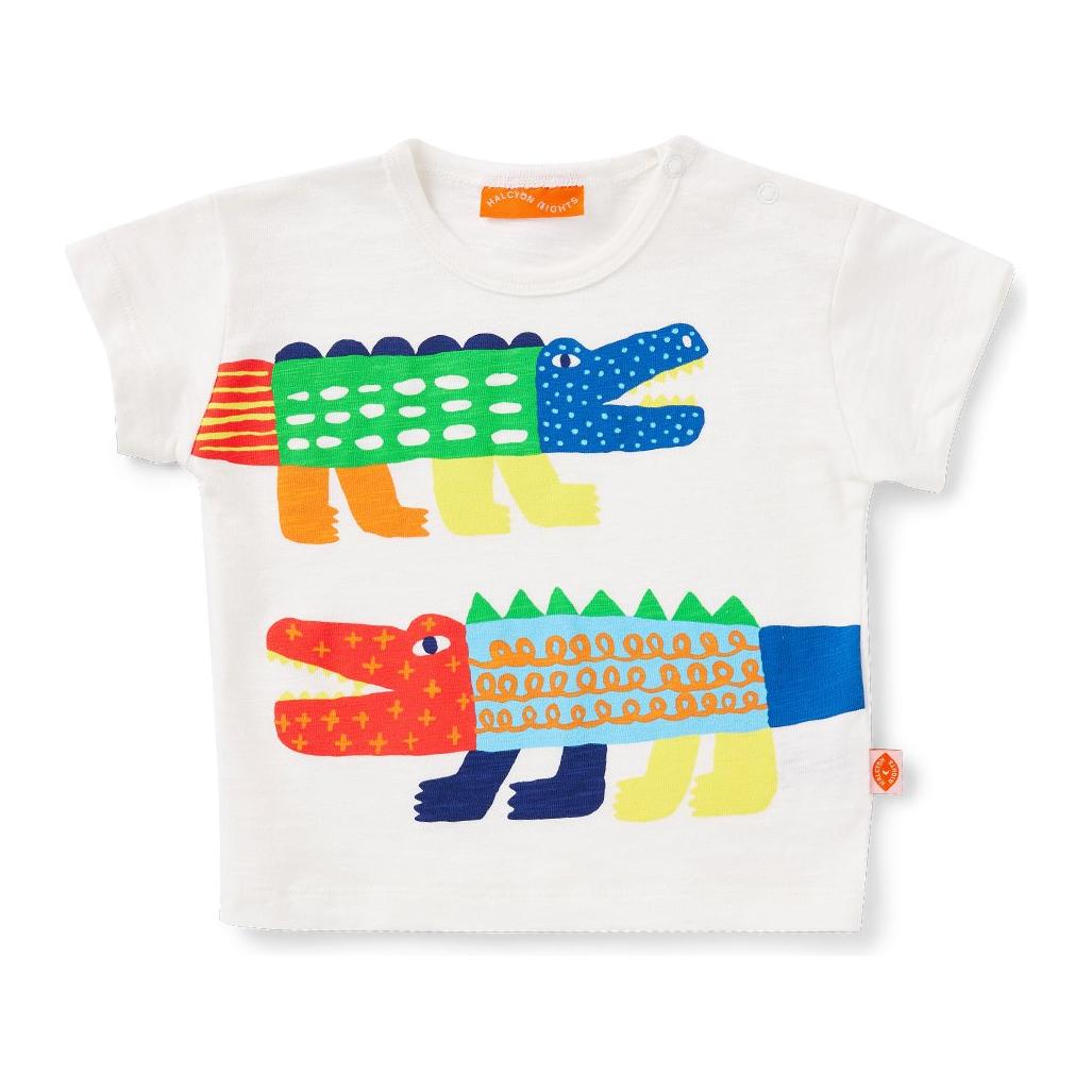 Croc White Short Sleeve T-Shirt