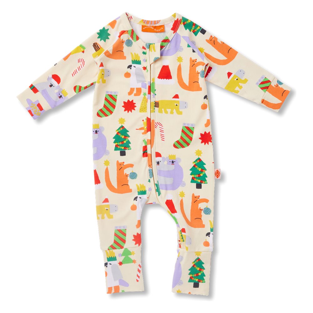 Tinsel Tails Long Sleeve Romper