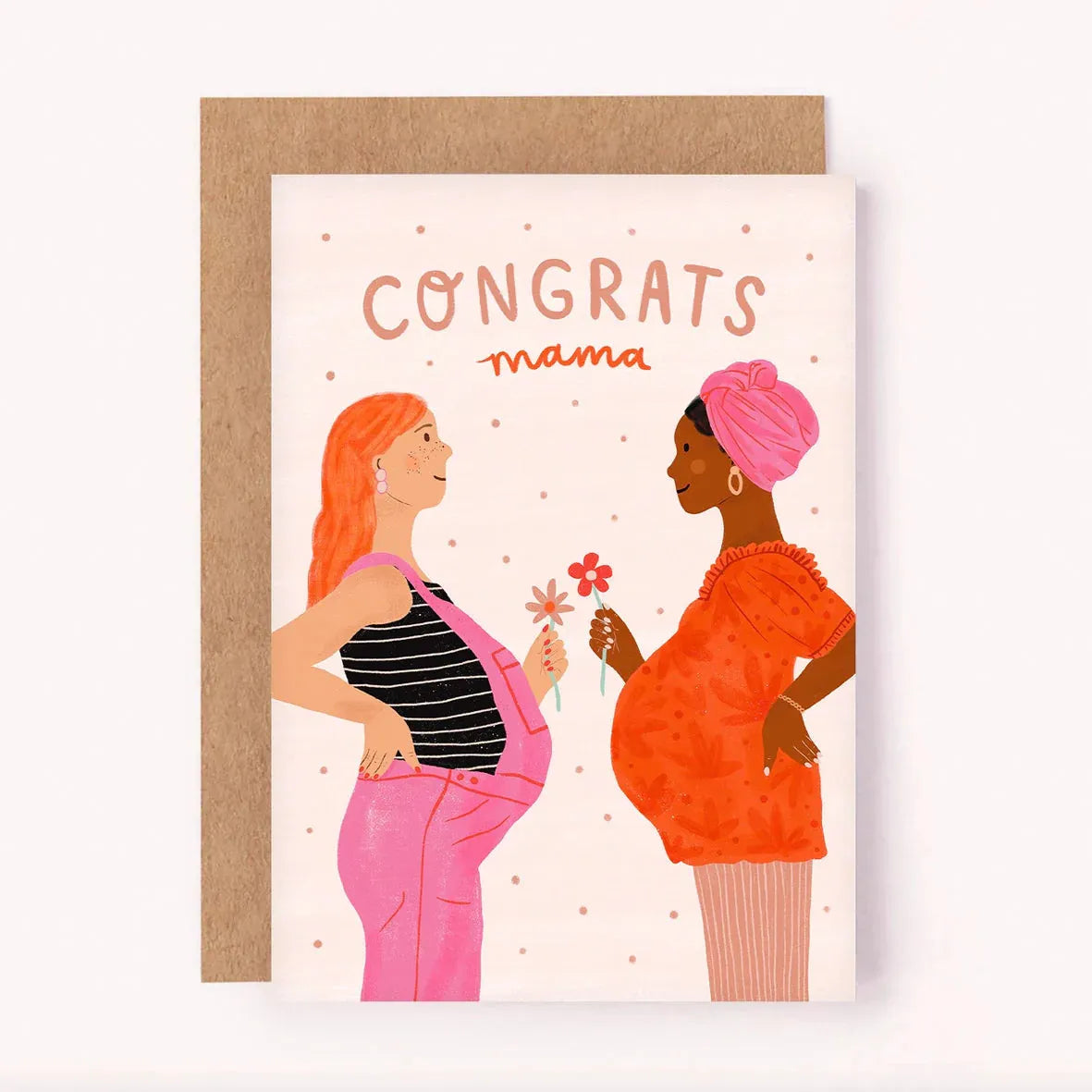 Congrats Mama Greeting Card