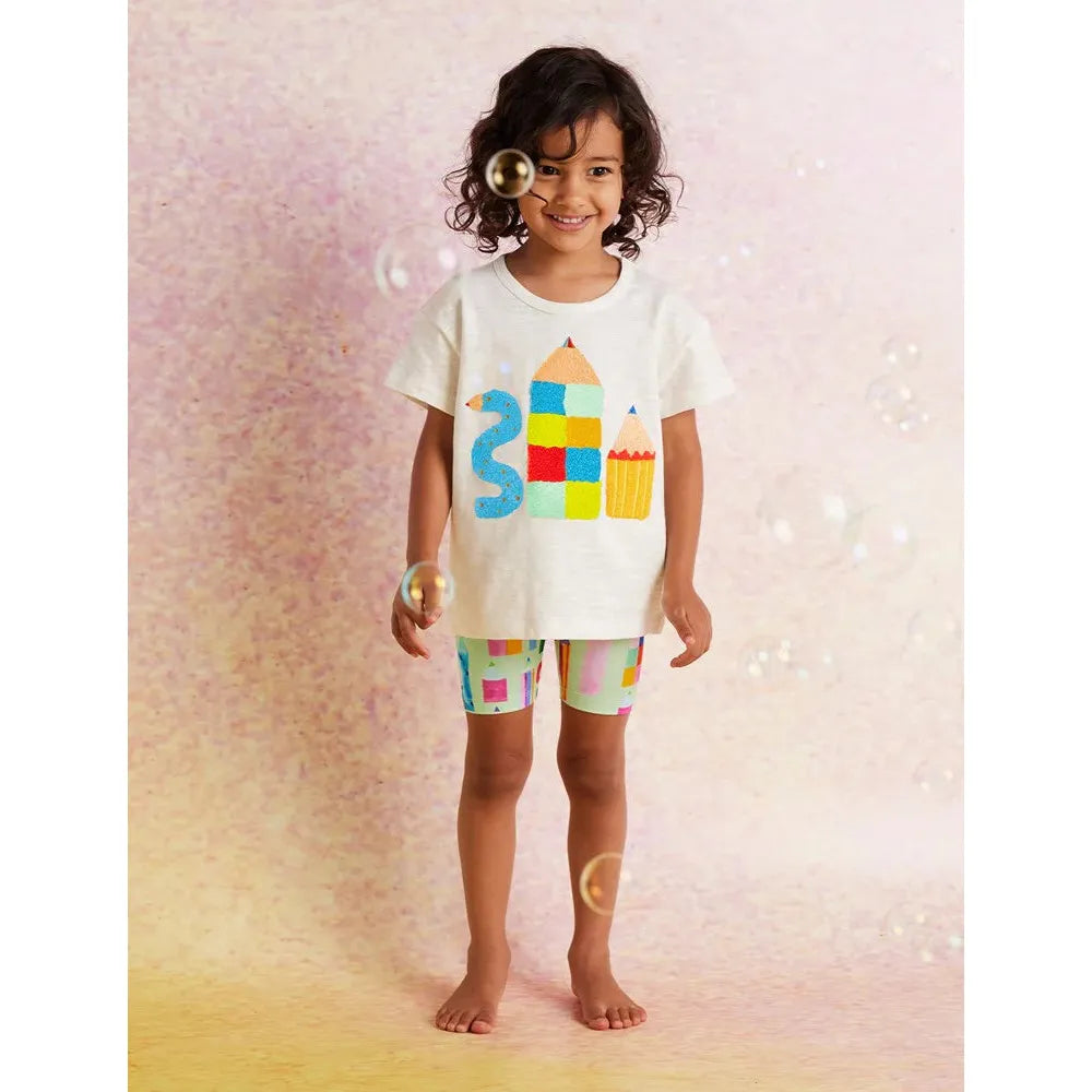 Scribble Squad Kids Bike Shorts
