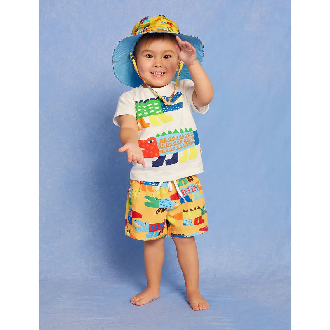 Croc White Short Sleeve T-Shirt