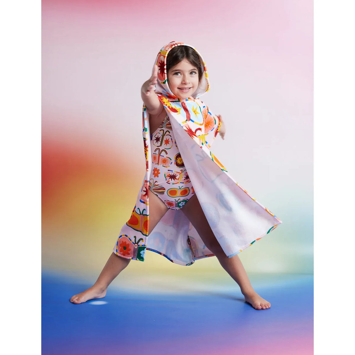 Poncho Towel - Flutterby