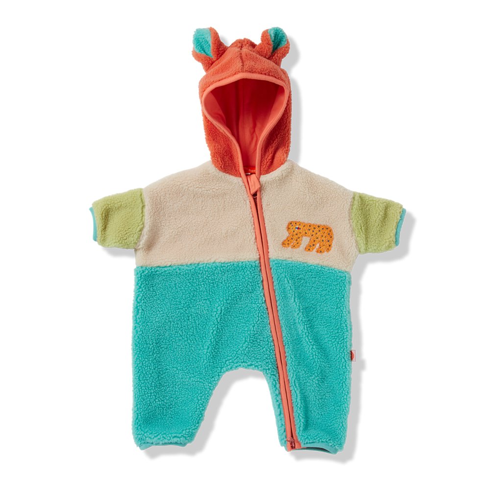 Leopard Sherpa Jumpsuit