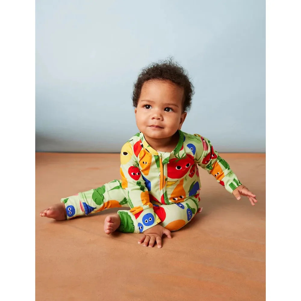 Happy Harvest Long Sleeve Romper