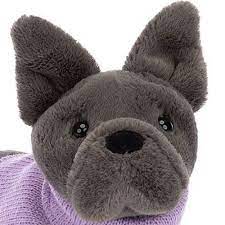 Sweater French Bulldog Purple