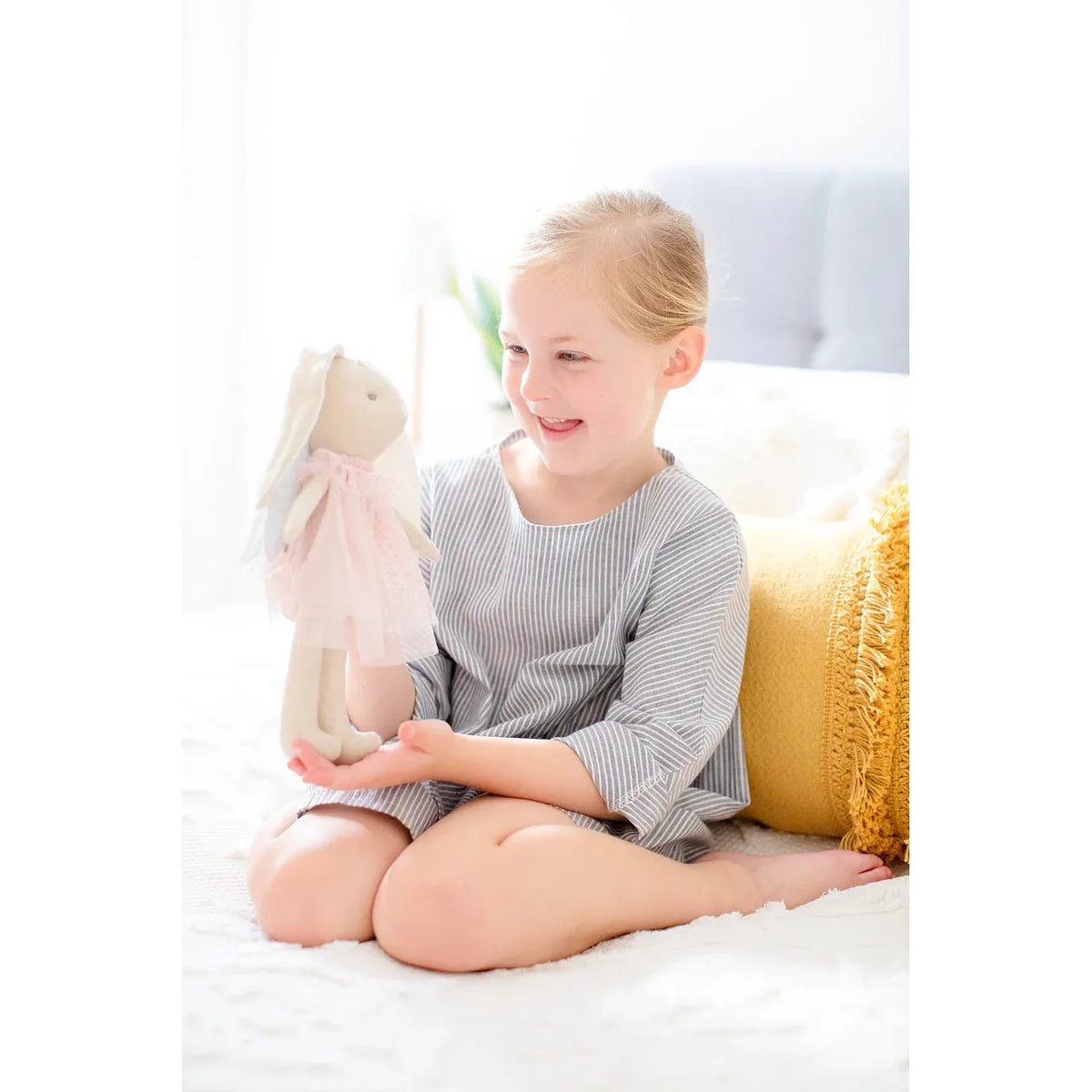 Mini Angel Bunny Pink