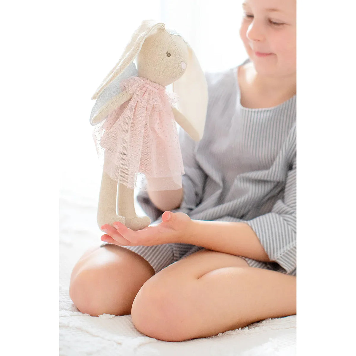 Mini Angel Bunny Pink