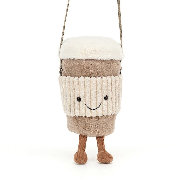 Amuseables Perkle Coffee Shoulder Bag