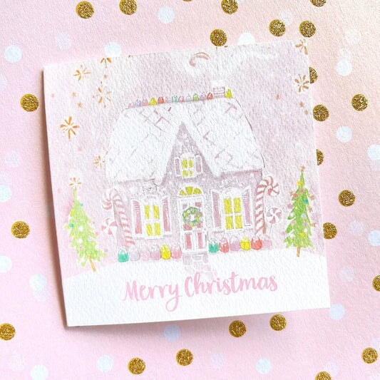 Christmas Gift Card- Gingerbread House