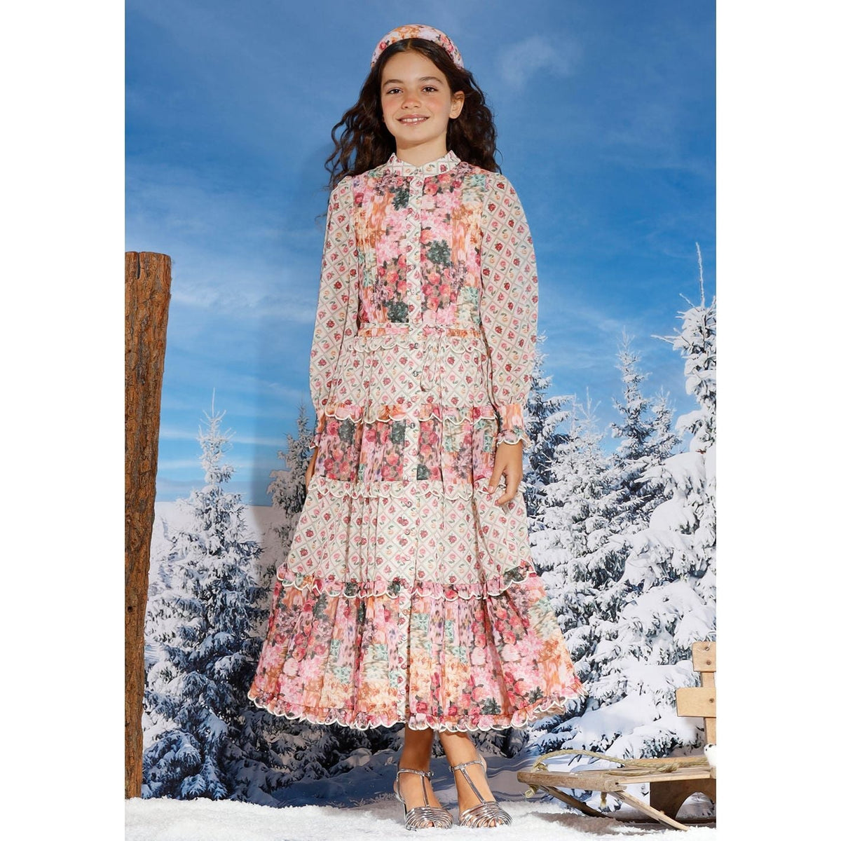 Lilah Floral Maxi Dress