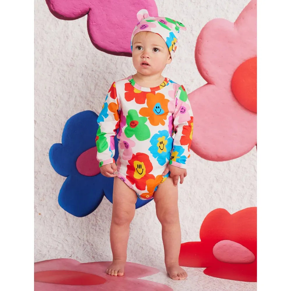 Hej Blomma! Long Sleeve Bodysuit