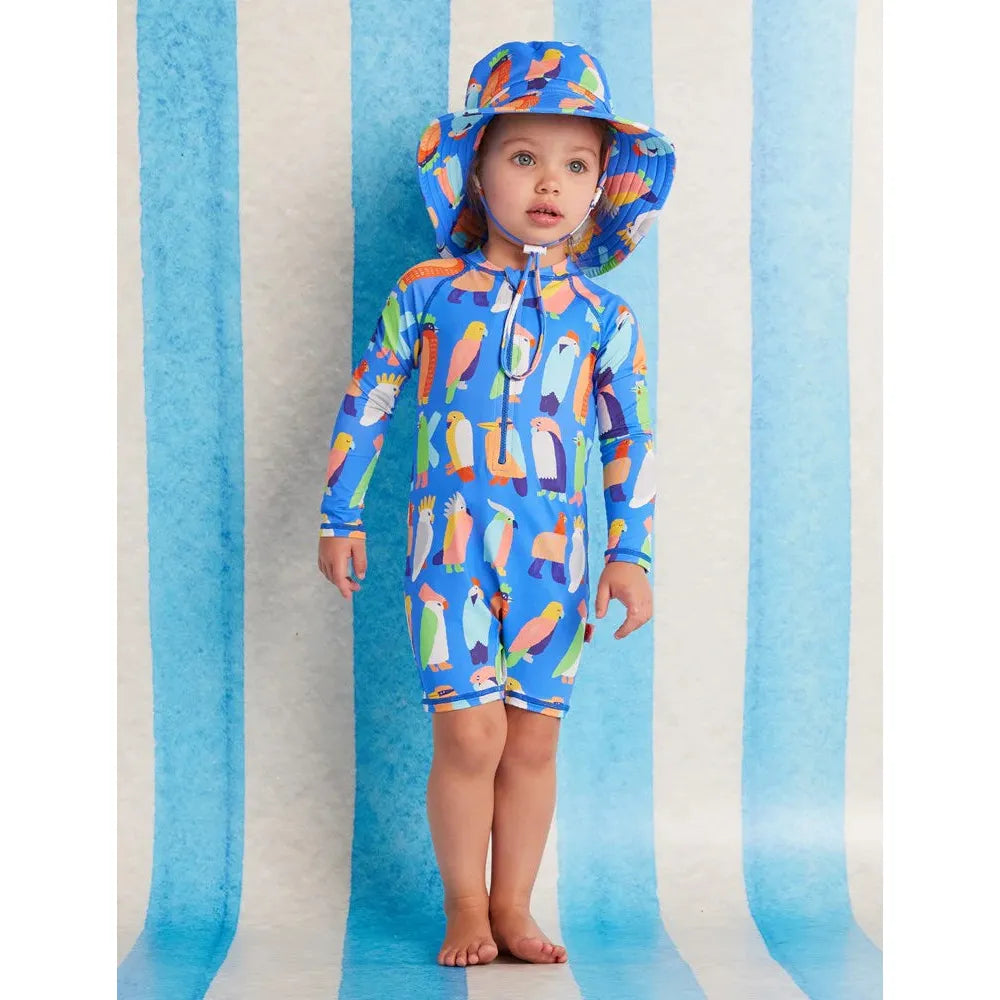 Long Sleeve Rash Suit Flamin Galahs
