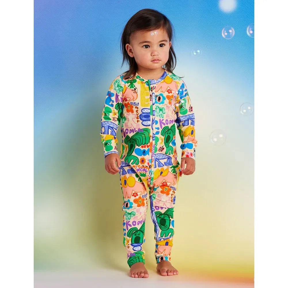 Koala 4ever Long Sleeve Romper