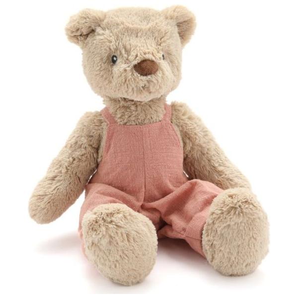 Mrs Honey Bear Pink Overalls