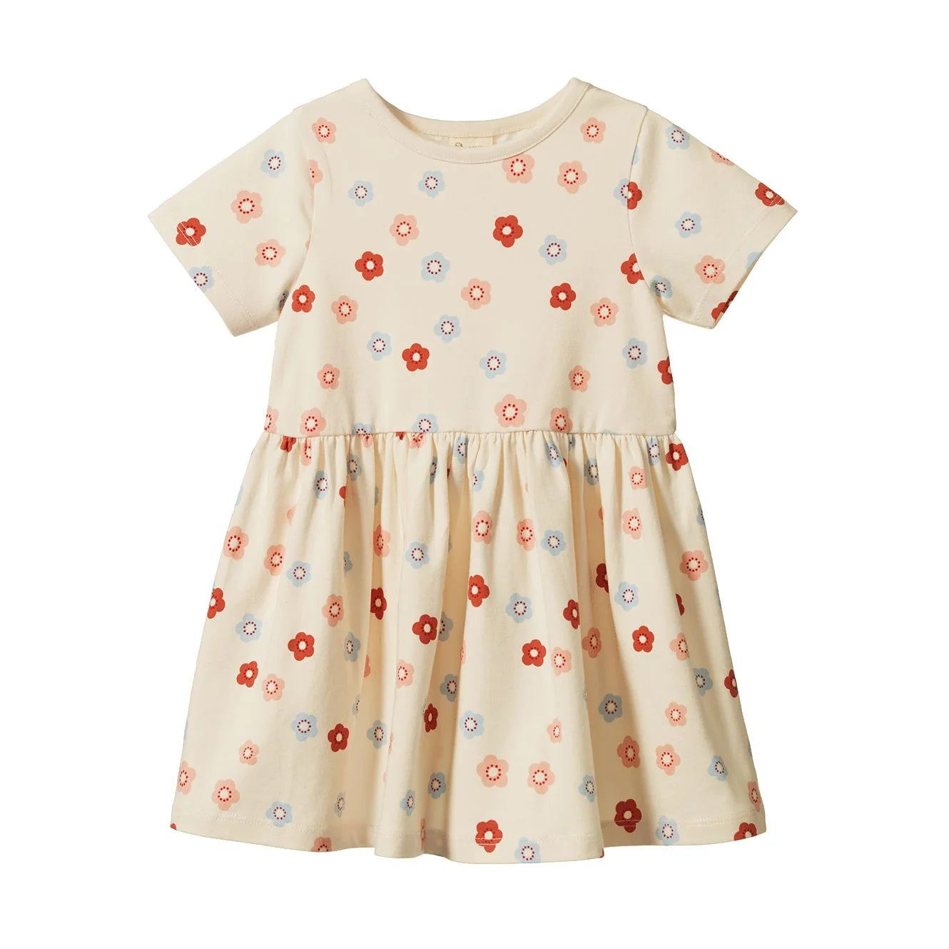 Saturday Dress - Petite Flora Stamp Print