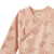 L/S Kimono Bodysuit - Elephant Rose Dust