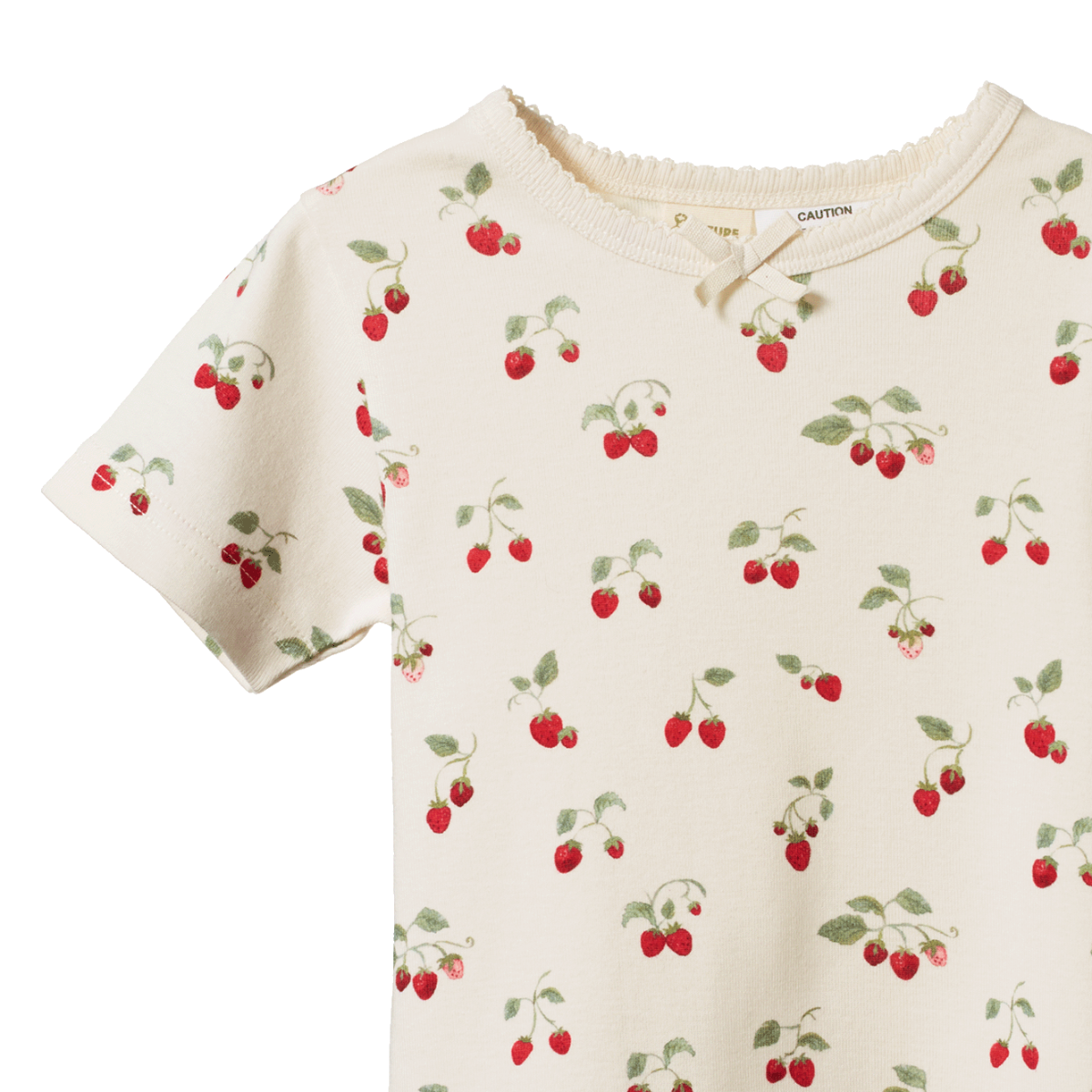 Shortie Pyjama Set - Strawberry Blush