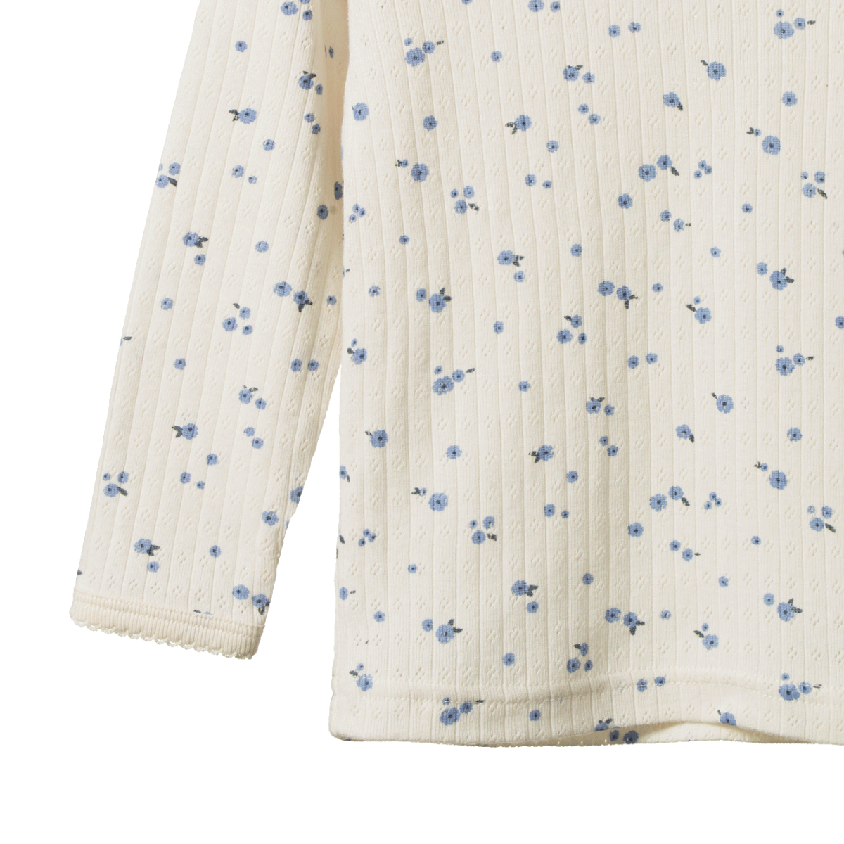 Long Sleeve Pjama Set Pointelle - Dais Print