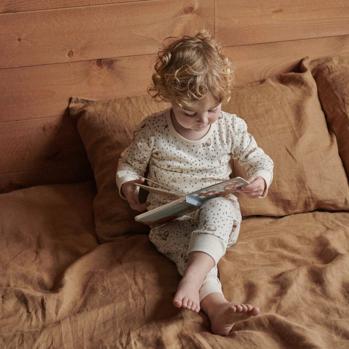 Long Sleeve Pjamas - Rabbitt Print