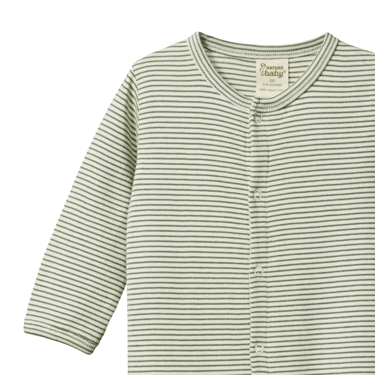 Stretch & Grow - Nettle Pinstripe