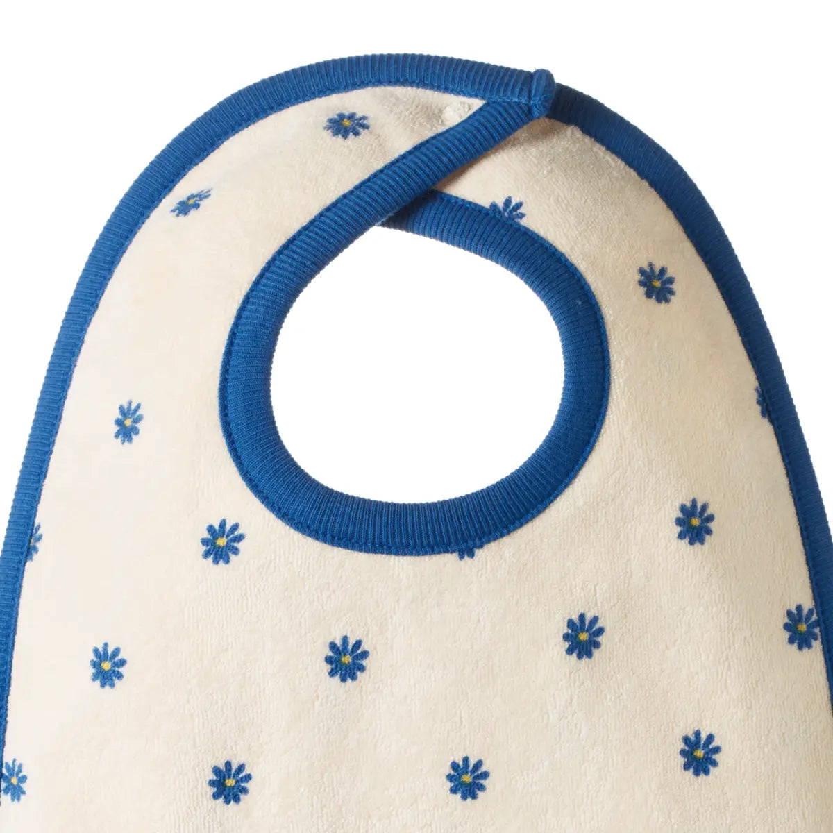 Daisy Daze Blue Reversible Bib