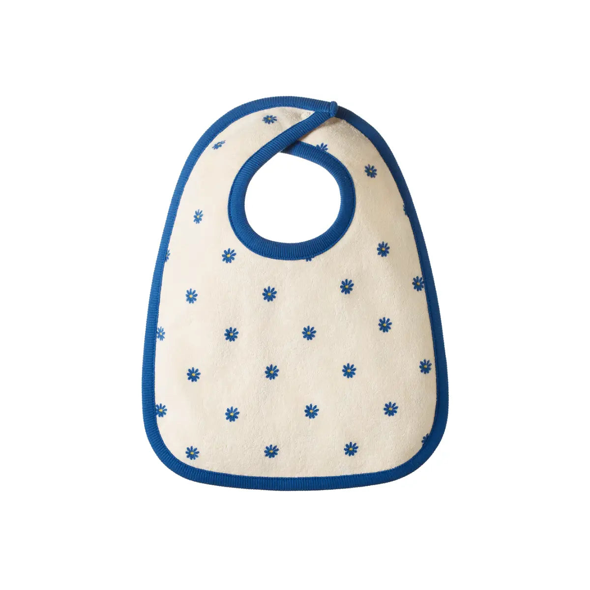 Daisy Daze Blue Reversible Bib