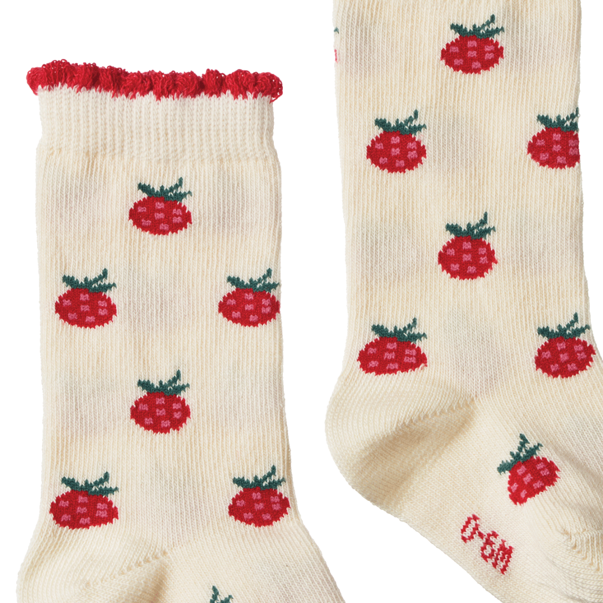 Organic Cotton Socks - Rasberries