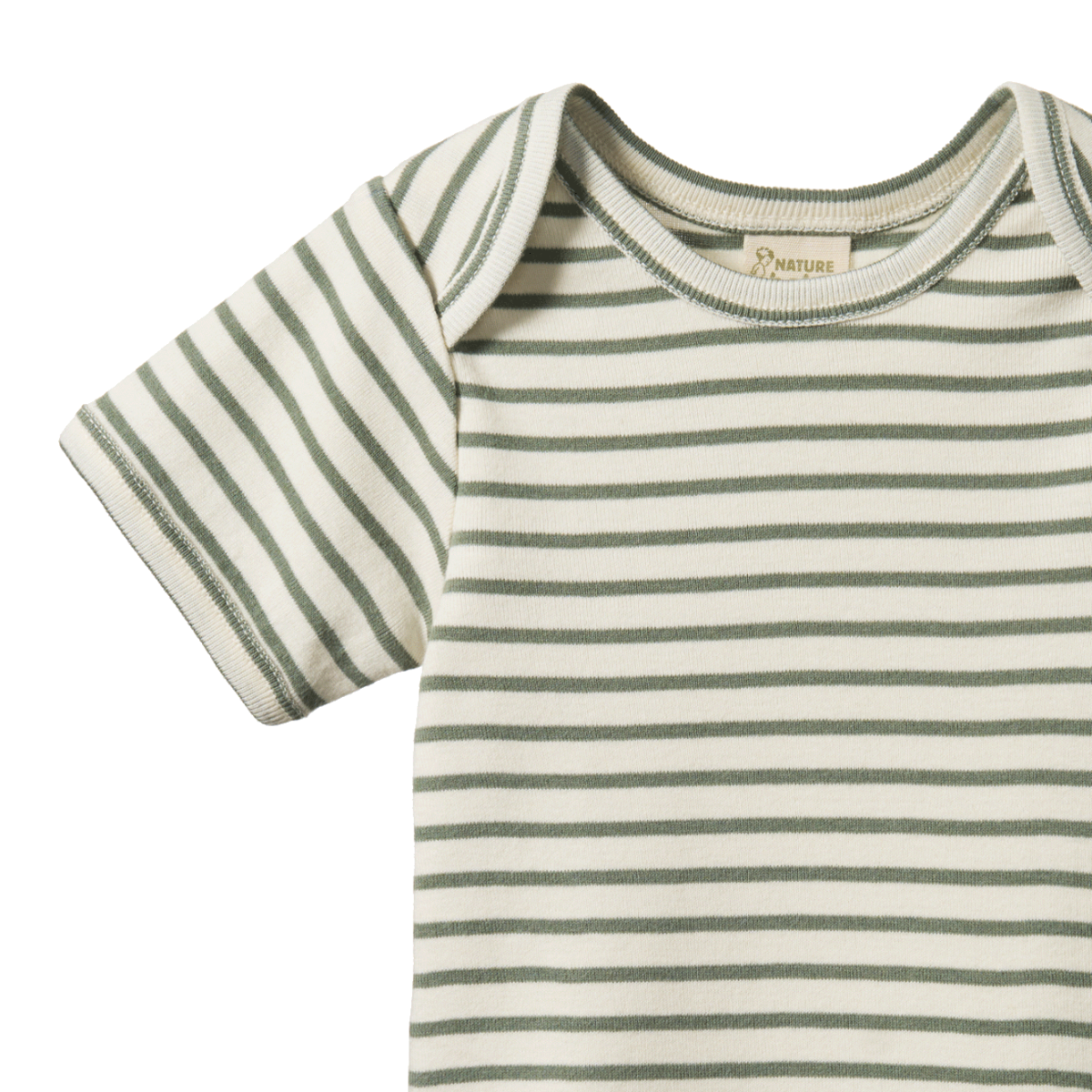 SS Bodysuit - Nettle Sailor Stripe