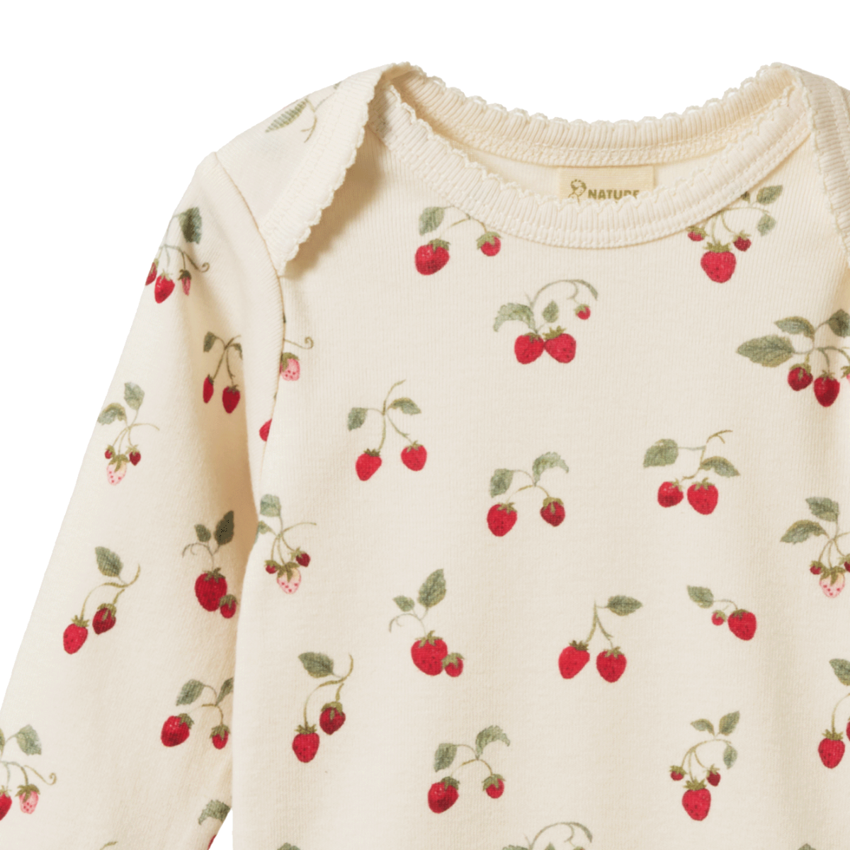 Long Sleeve Bodysuit - Strawberry Blush