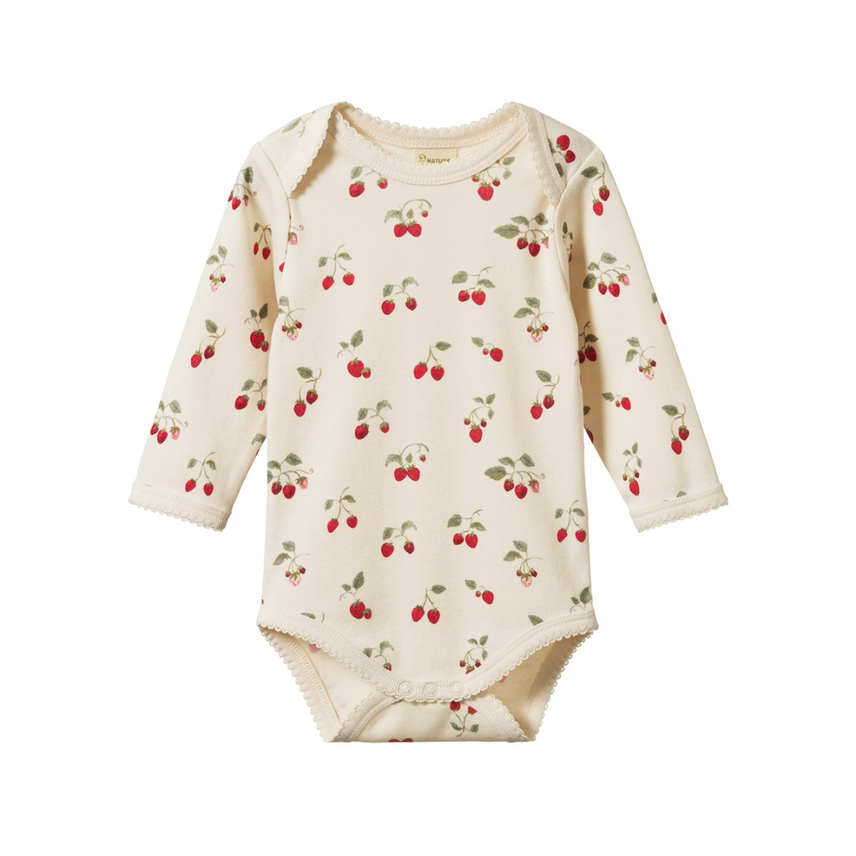 Long Sleeve Bodysuit - Strawberry Blush
