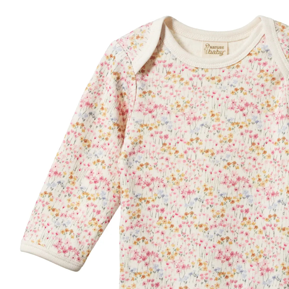 Long Sleeve Bodsuit - Wildflower