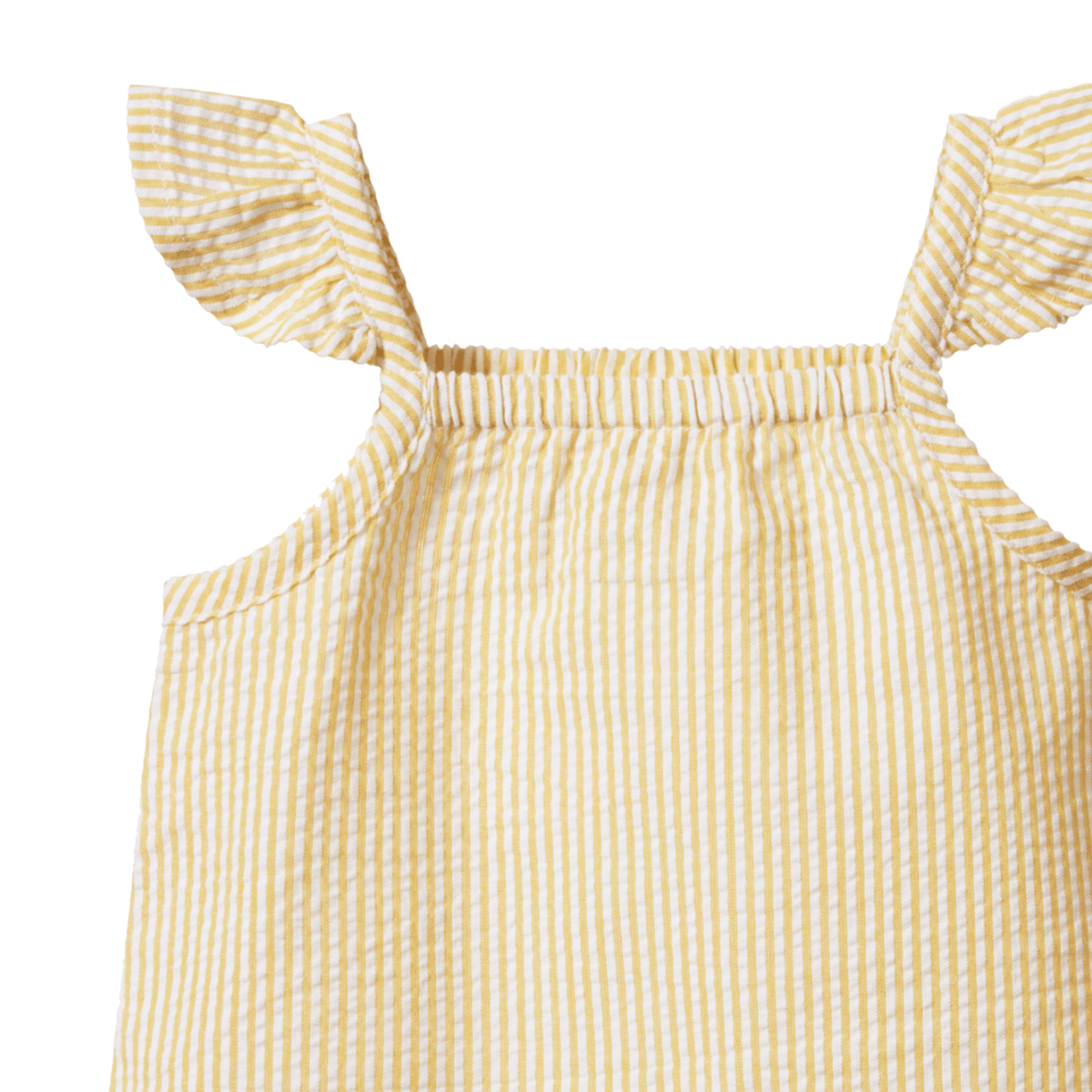Petal Top - Golden Stripe