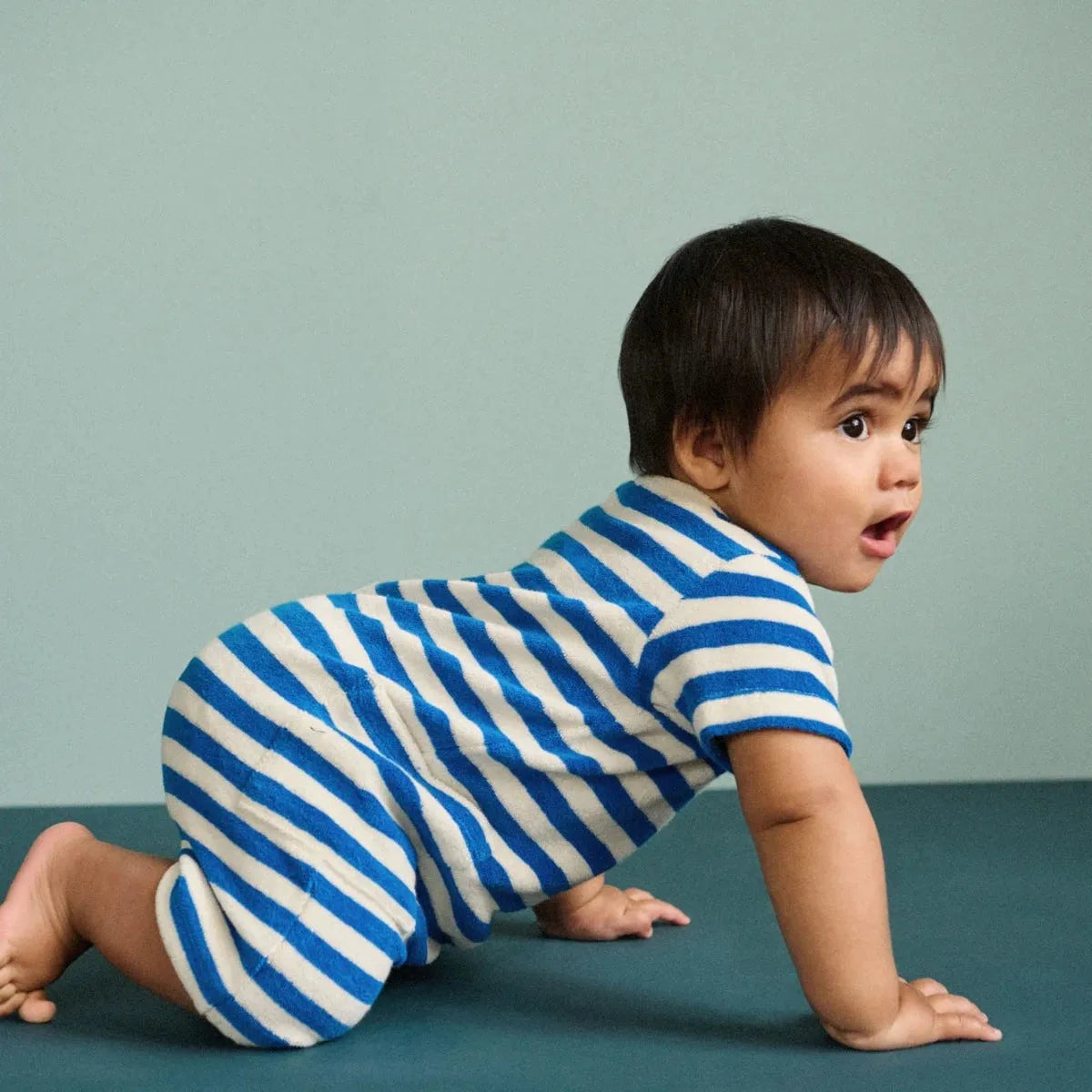 Ocean Suit - Mariner Stripe