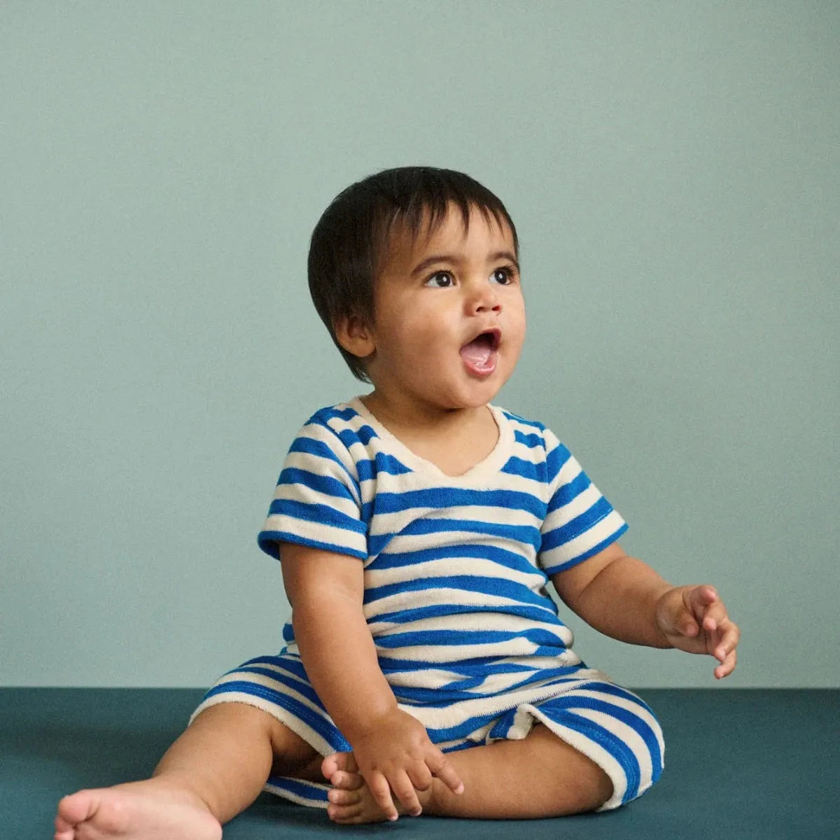 Ocean Suit - Mariner Stripe