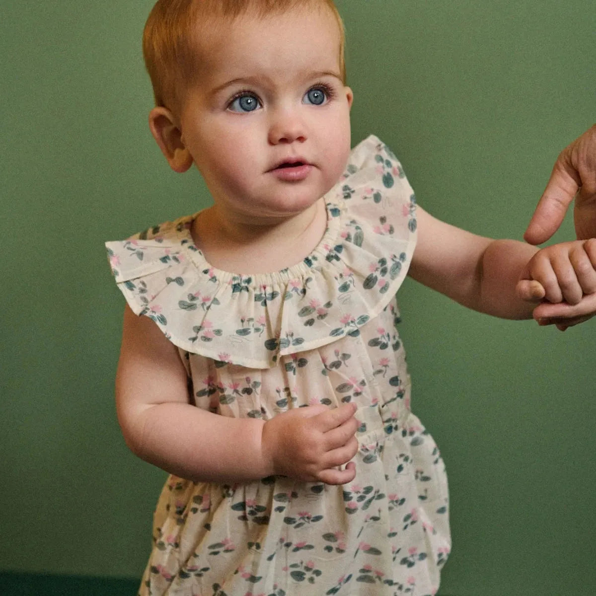 Plum Suit - Waterlilies Print